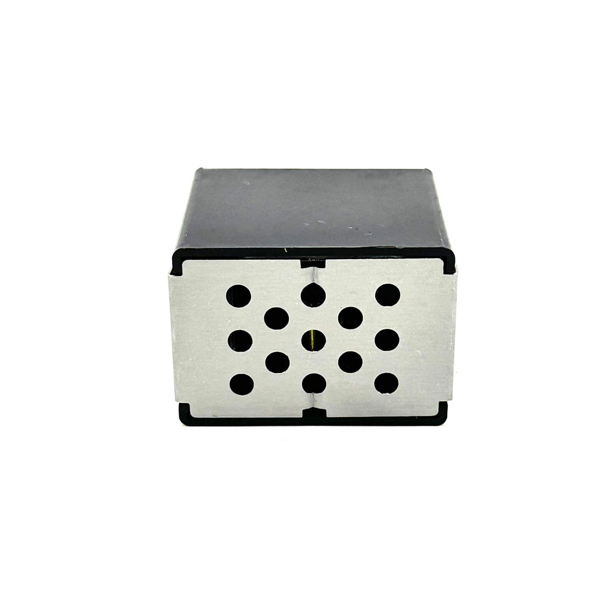 Rear view of a Honda Acty HH3, HH4 fuel cut relay with ventilation holes.