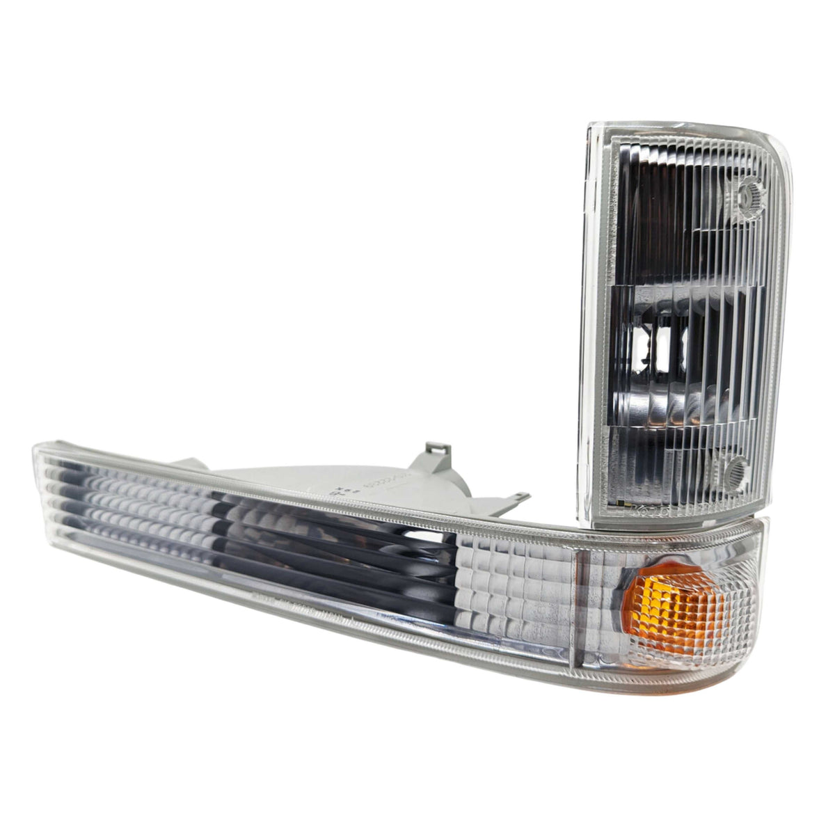 Turn Signal Lamp Assembly Front Left Amber Type for Honda Acty Van HH3, HH4 Models 1990-1999 - Clear turn signal lamp with clear lens for front left side, suitable for Honda Acty mini Vans.