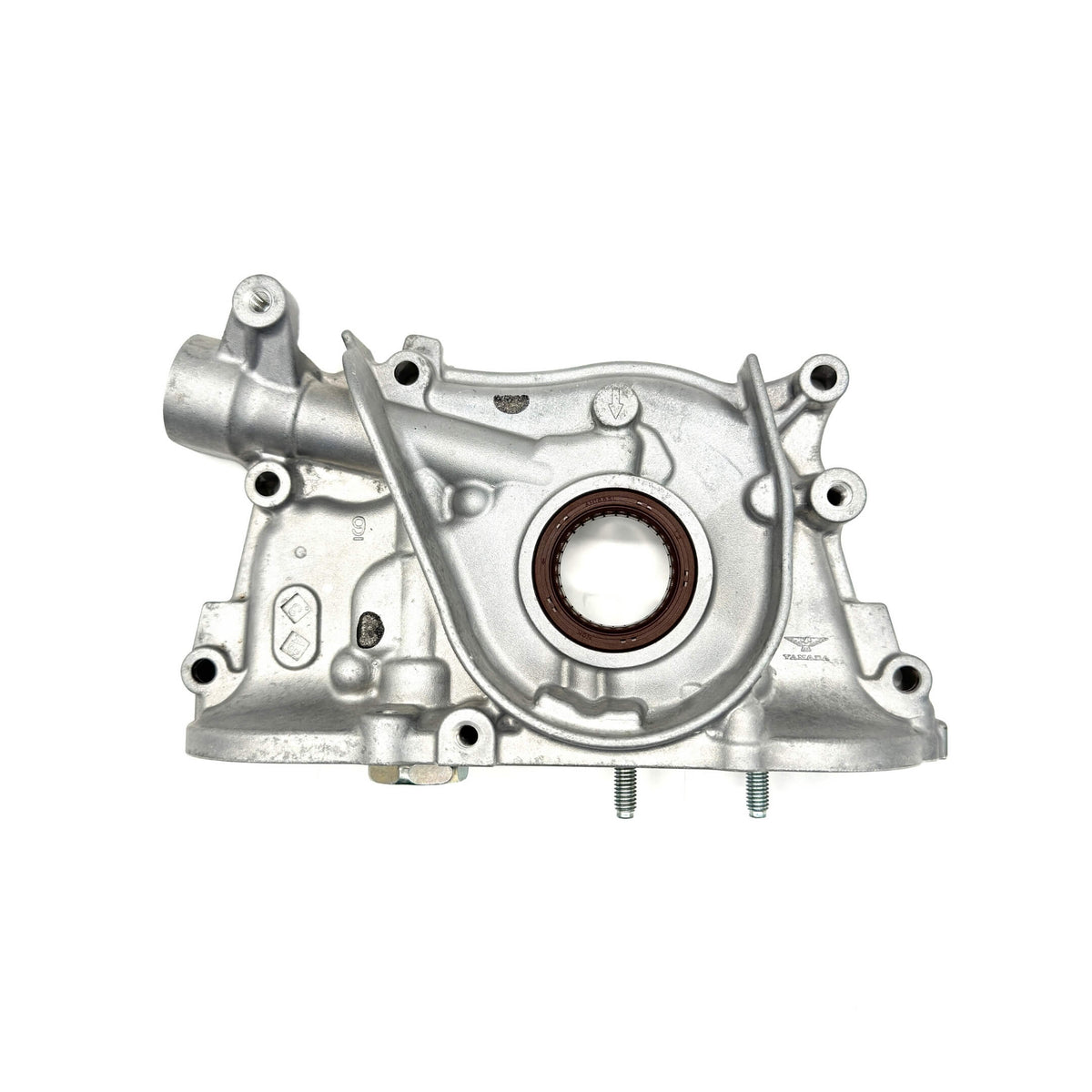 Genuine silver oil pump for Honda Acty Truck HA8, HA9 models (2009-2022) featuring durable construction and precise fit.