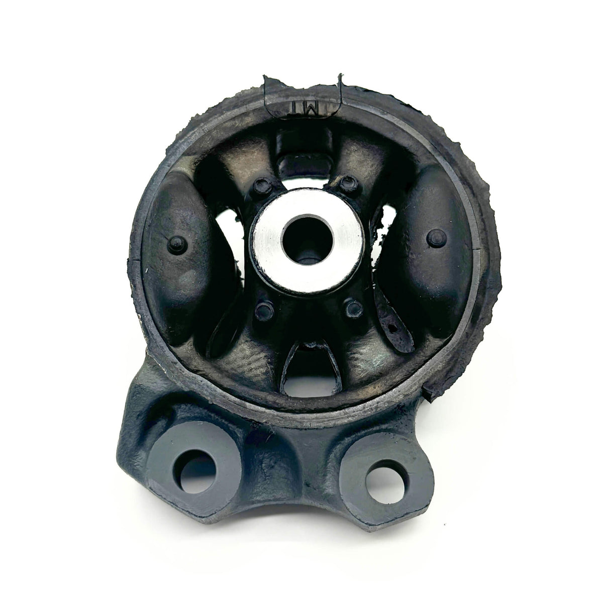 Front view of Genuine Honda Engine Mount for Manual Transmission Honda Acty Van HH3 HH4 Models 1990-1999
