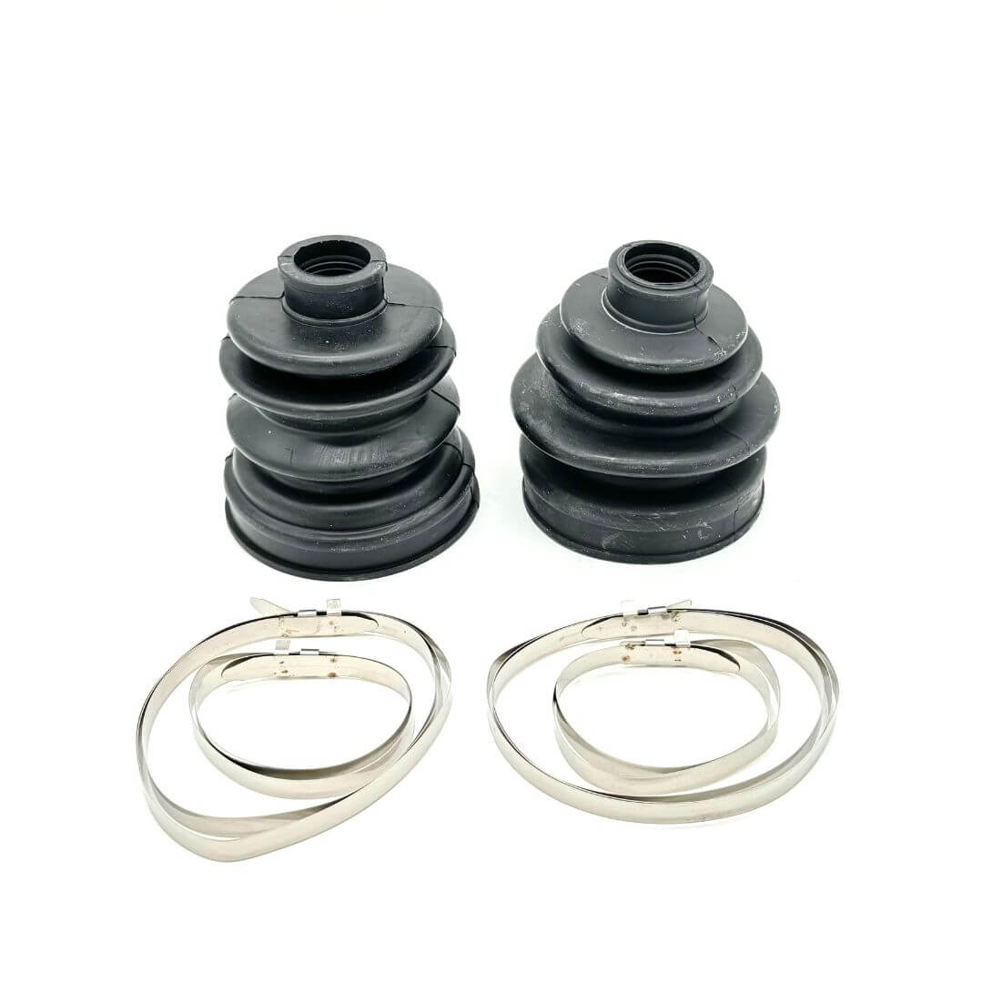 Complete set of Honda Acty Van HH3, HH4 CV Axle Shaft Boots with Clamps, Front Inner & Outer, 1990-1999 - Essential Vehicle suspension Parts