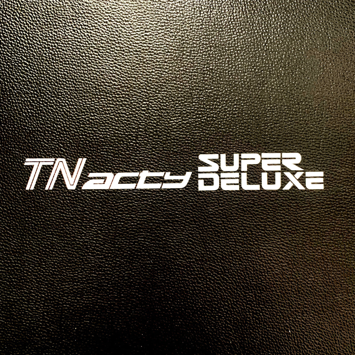 High-quality Honda Acty Replica Decals in OEM White displayed on a Black background - Perfect for JDM Mini Truck customization and upgrades