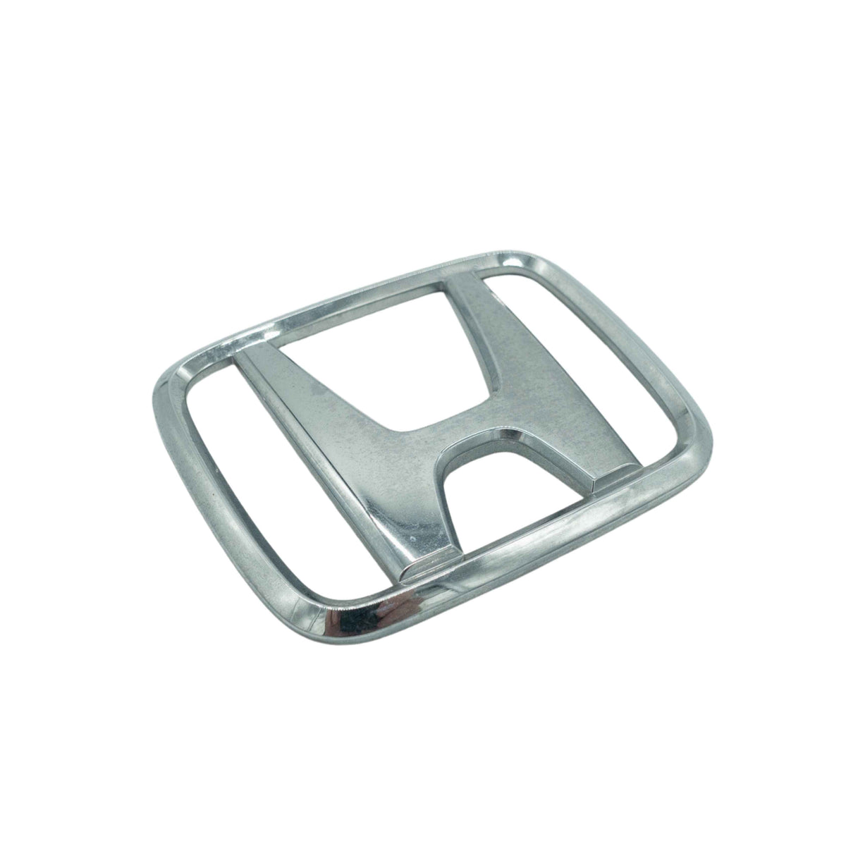 Shiny chrome Honda emblem frame for Acty Truck HA1, HA2, HA3, HA4 models from 1990-1999, perfect for restoring the authentic look of your vintage mini truck