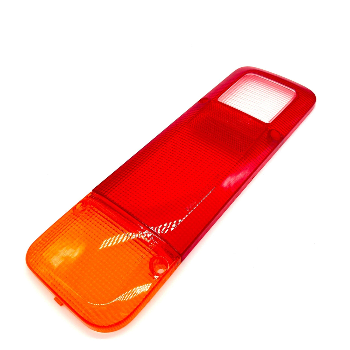 Red and amber tail light cover for Honda Acty Truck HA8, HA9 models, 2009-2022, left side.