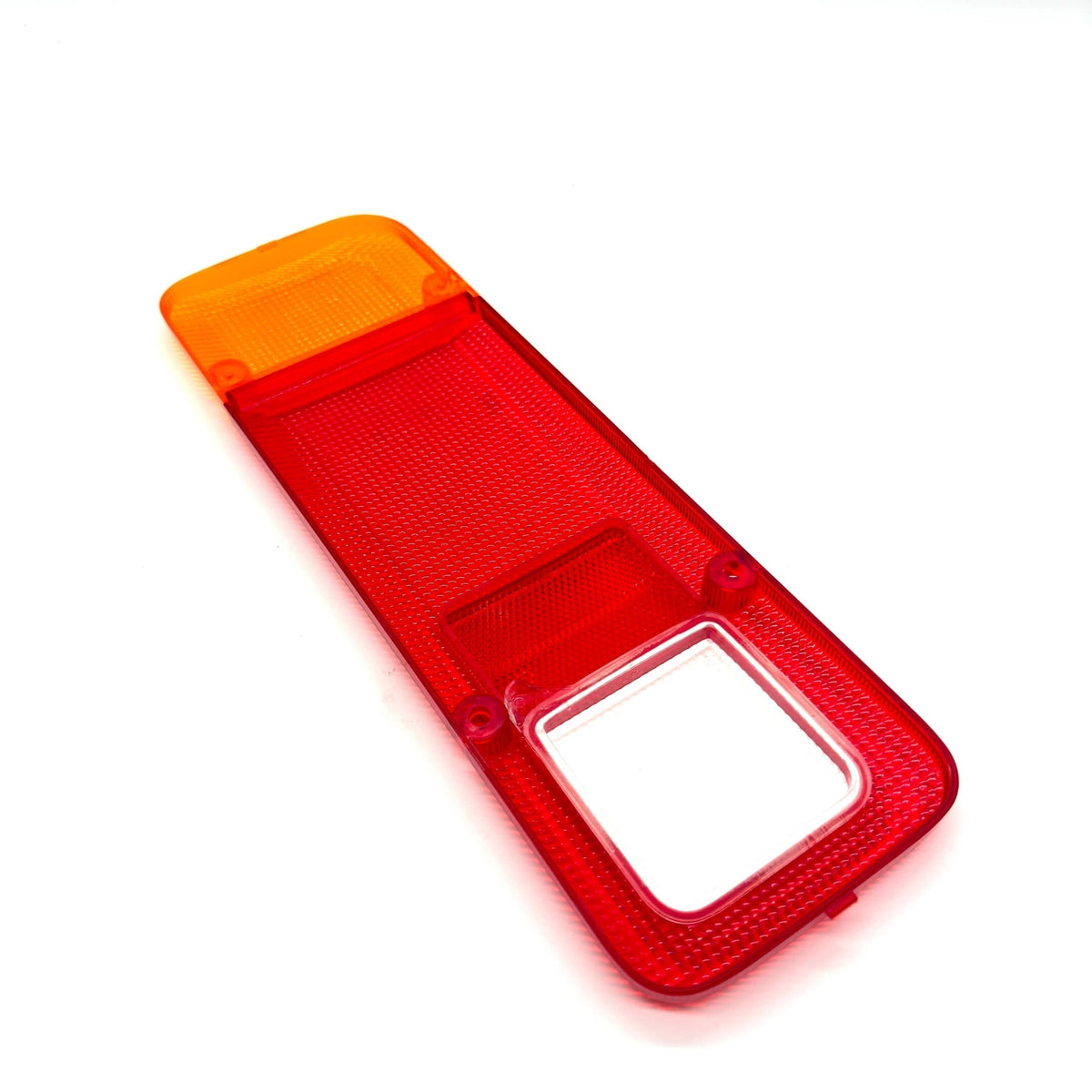 Red and amber tail light cover for Honda Acty Truck HA8, HA9 models 2009-2022, left side.