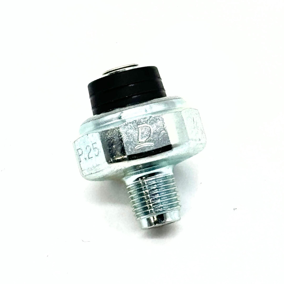 Close-up of the Oil Pressure Switch for Honda Acty Van HH3, HH4 (1990-1999) with engraved markings.