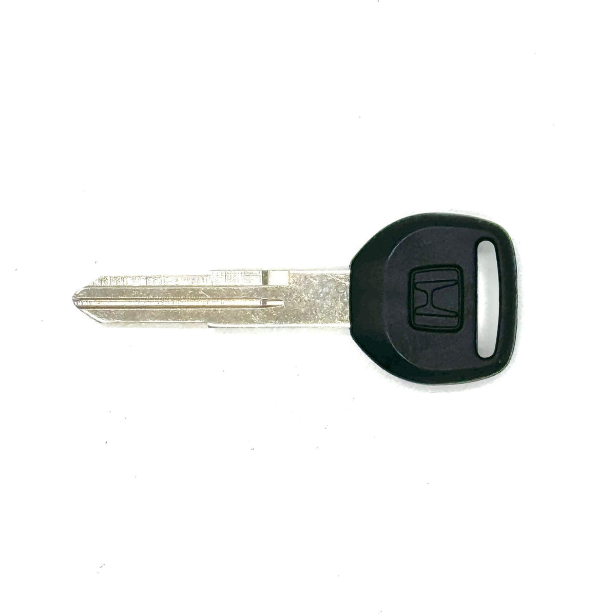Top view of Honda Acty Van HH3, HH4 blank master key, showcasing the Honda emblem on the key head, designed for models from 1990 to 1999.