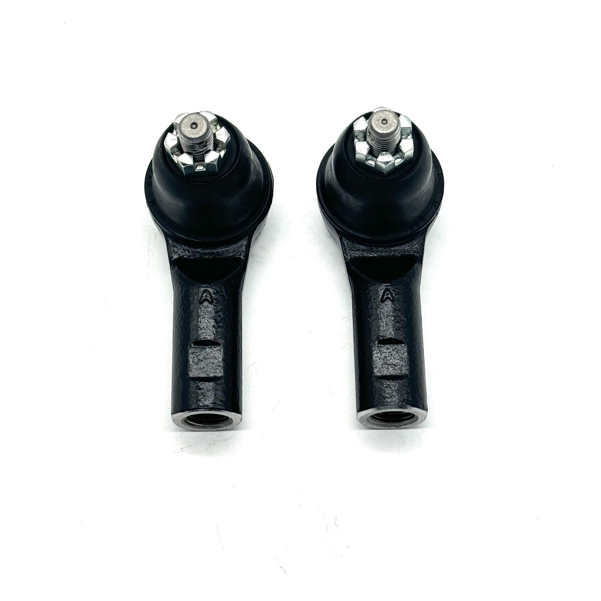 Outer Tie Rod End Set for Honda Acty Truck HA8, HA9 Models 2009-2022, featuring durable black metal construction.
