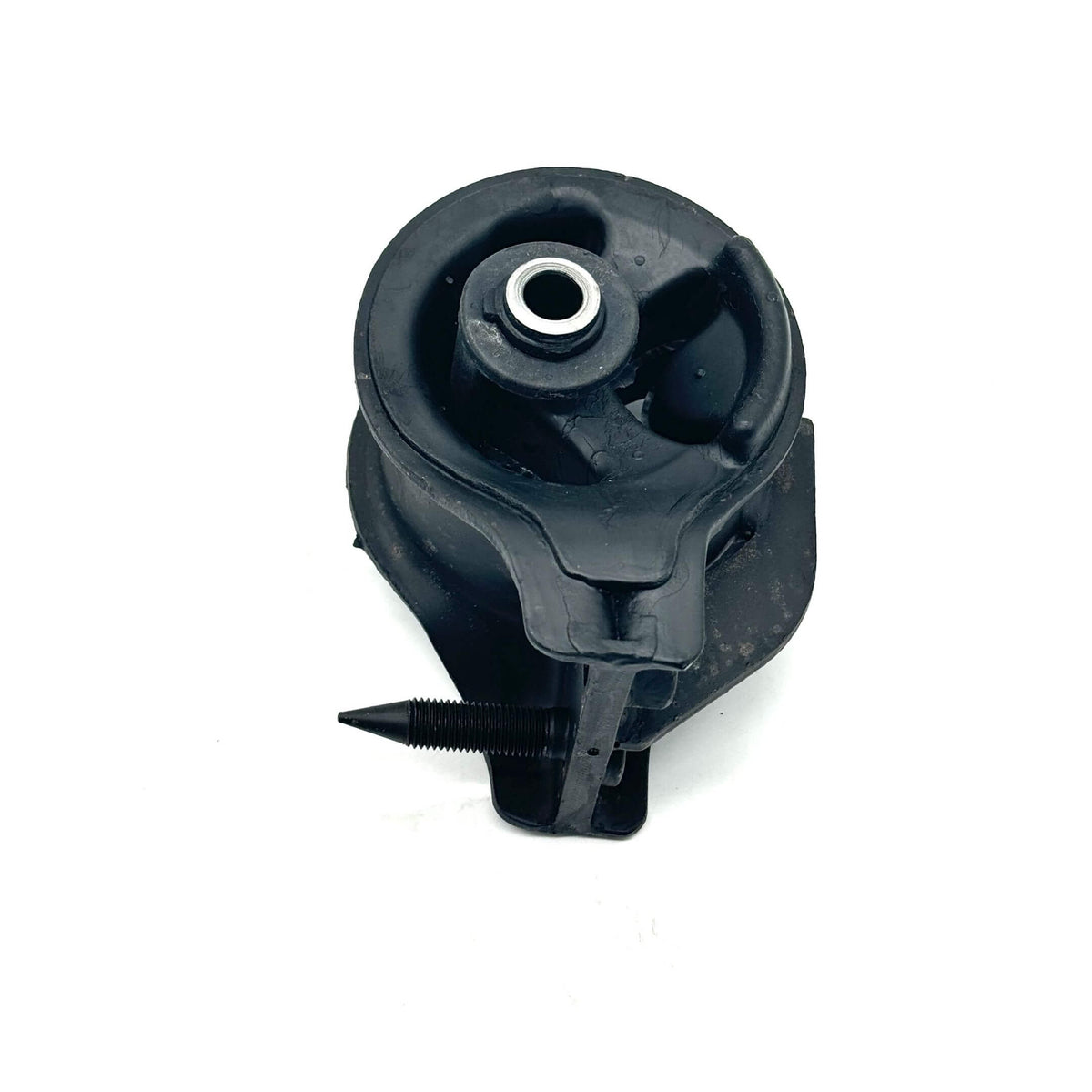 Black left side engine mount for Honda Acty Van HH5, HH6 models (1999-2009) with manual transmission.