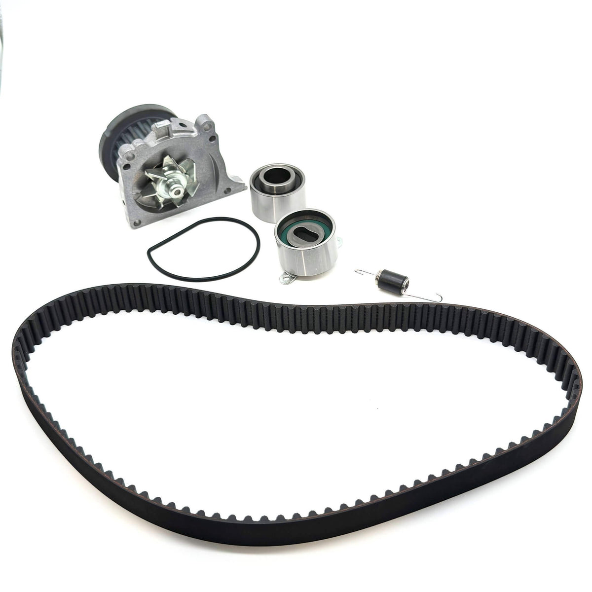 Timing Belt Kit - 6 Piece for Honda Acty Truck HA8, HA9 Models 2009-2022, featuring durable black belt and essential components.