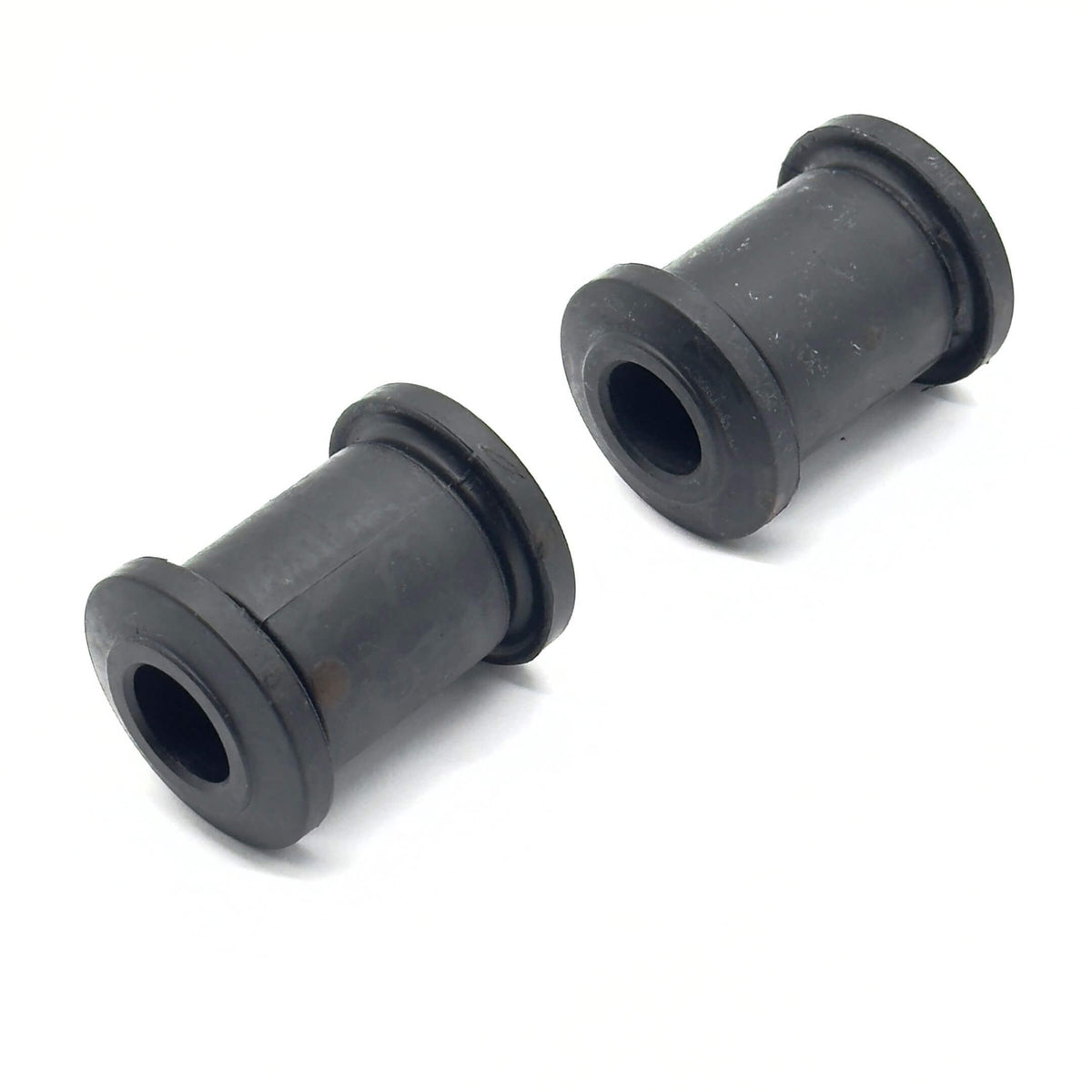 Leaf Spring Bushing Set for Front Left/Right of Honda Acty Truck Models HA3, HA4 (1990-1999), featuring durable black rubber construction.