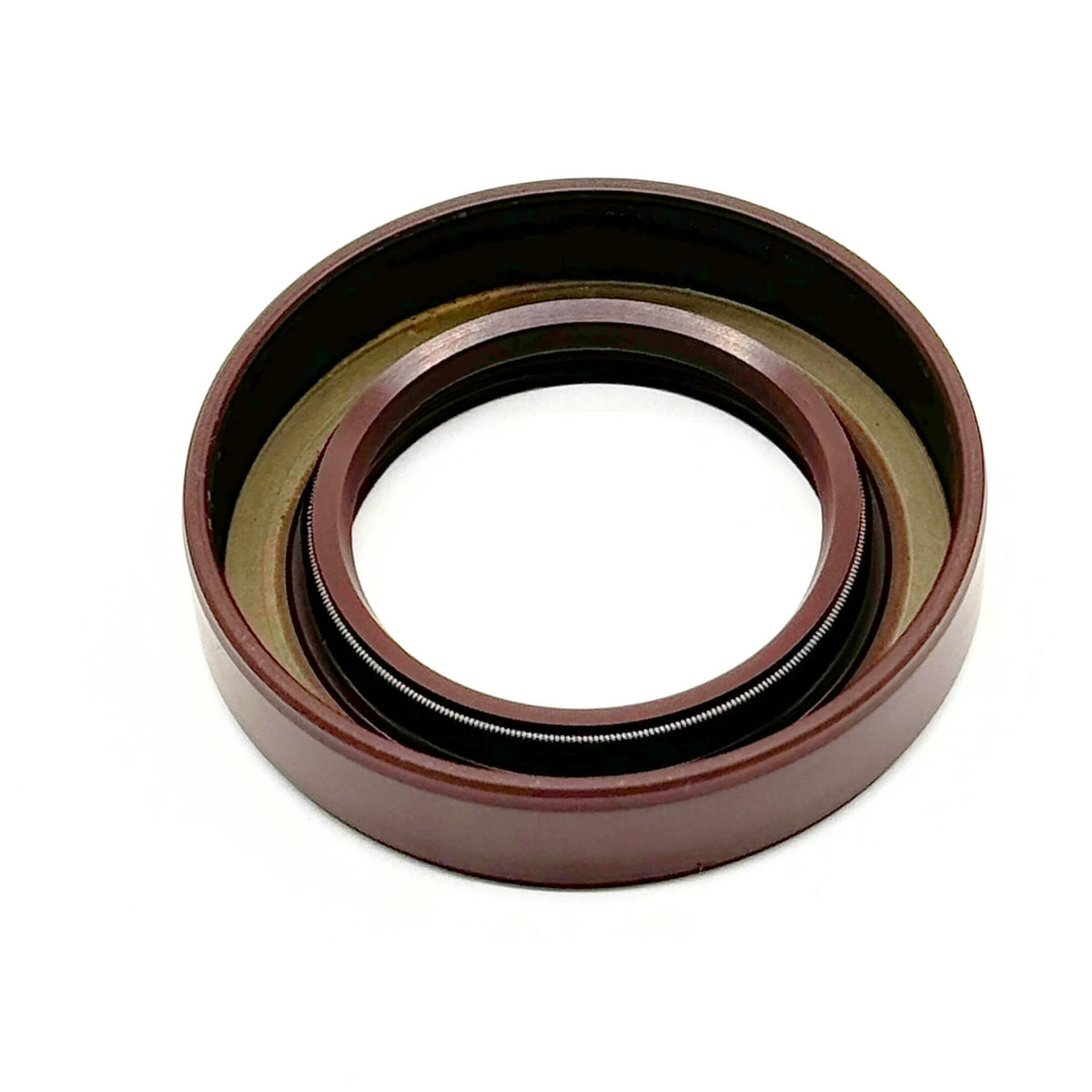 Rear view of camshaft oil seal OEM 91203-PFB-013 for Honda Acty HA3 HA4 models, manufactured for 1990–1999 applications.