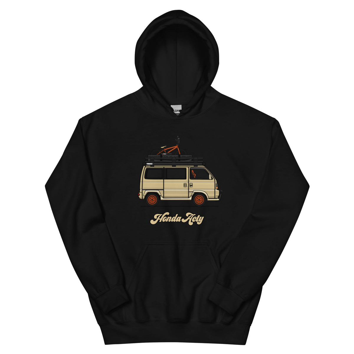 Oiwa Tjin Edition Honda Street Hoodie Black