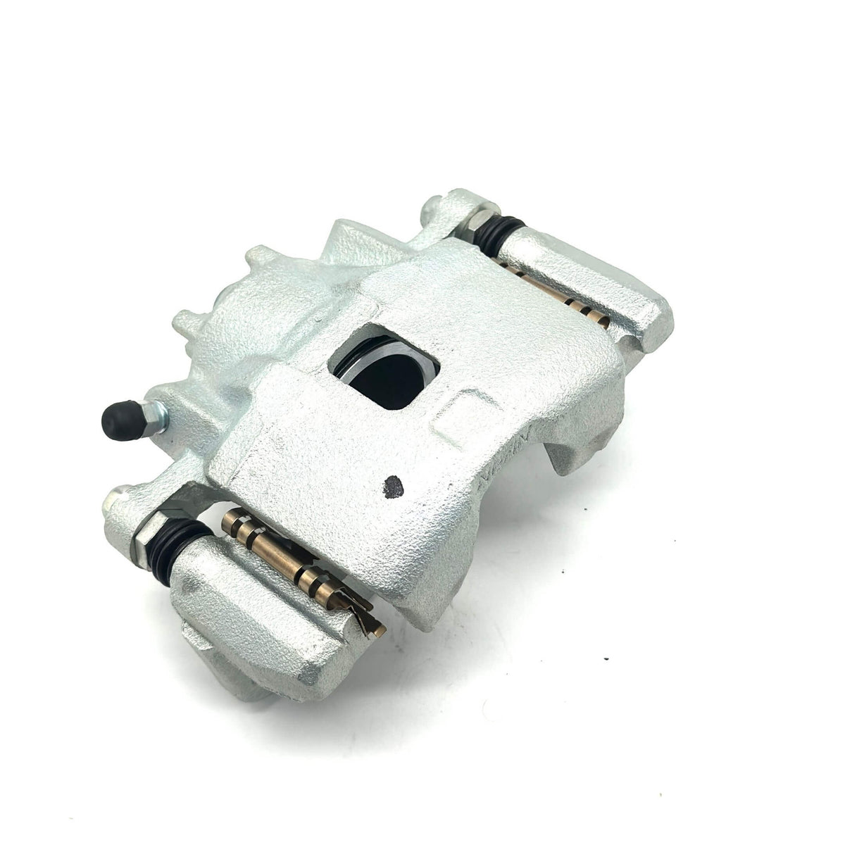Silver brake caliper for driver side, compatible with Honda Acty Truck HA8, HA9 models from 2009-2022.