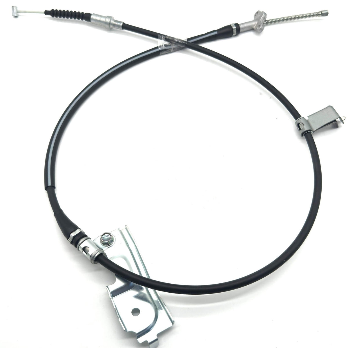 Parking Brake Cable - Left for Honda Acty Van HH5, HH6 Models (1999-2009), featuring a durable black and silver design.