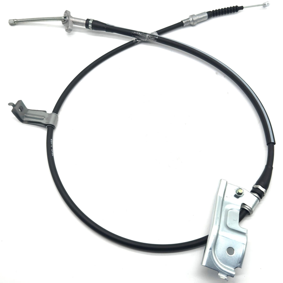 Product Description:
Ensure the reliable function of your Honda Acty Truck's braking system with this left-side parking brake cable. Specifically designed for the Honda Acty Truck HA6 and HA7 models from 1999 to 2009, this premium cable ensures optimal performance and precise fitment. Engineered for durability, it is made from high-quality materials to endure harsh conditions and maintain the integrity of your vehicle’s parking brake system. With included brackets and the exact specifications for your mini