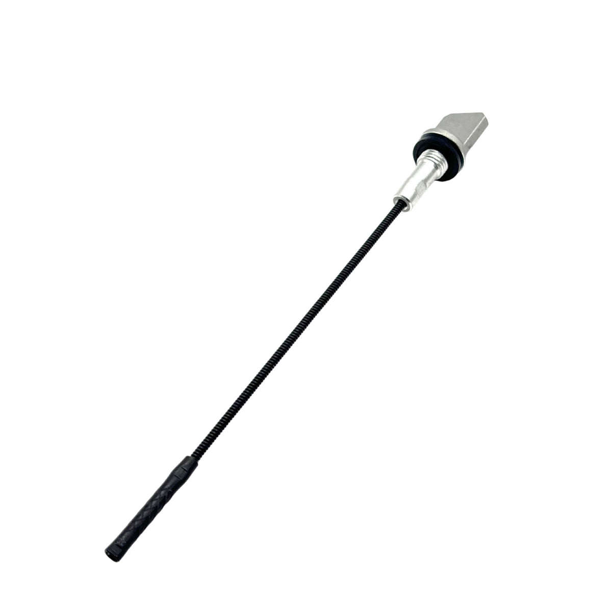 Honda Acty Truck oil dip stick for HA8, HA9 models (2009-2022), featuring a black flexible shaft and metallic handle.