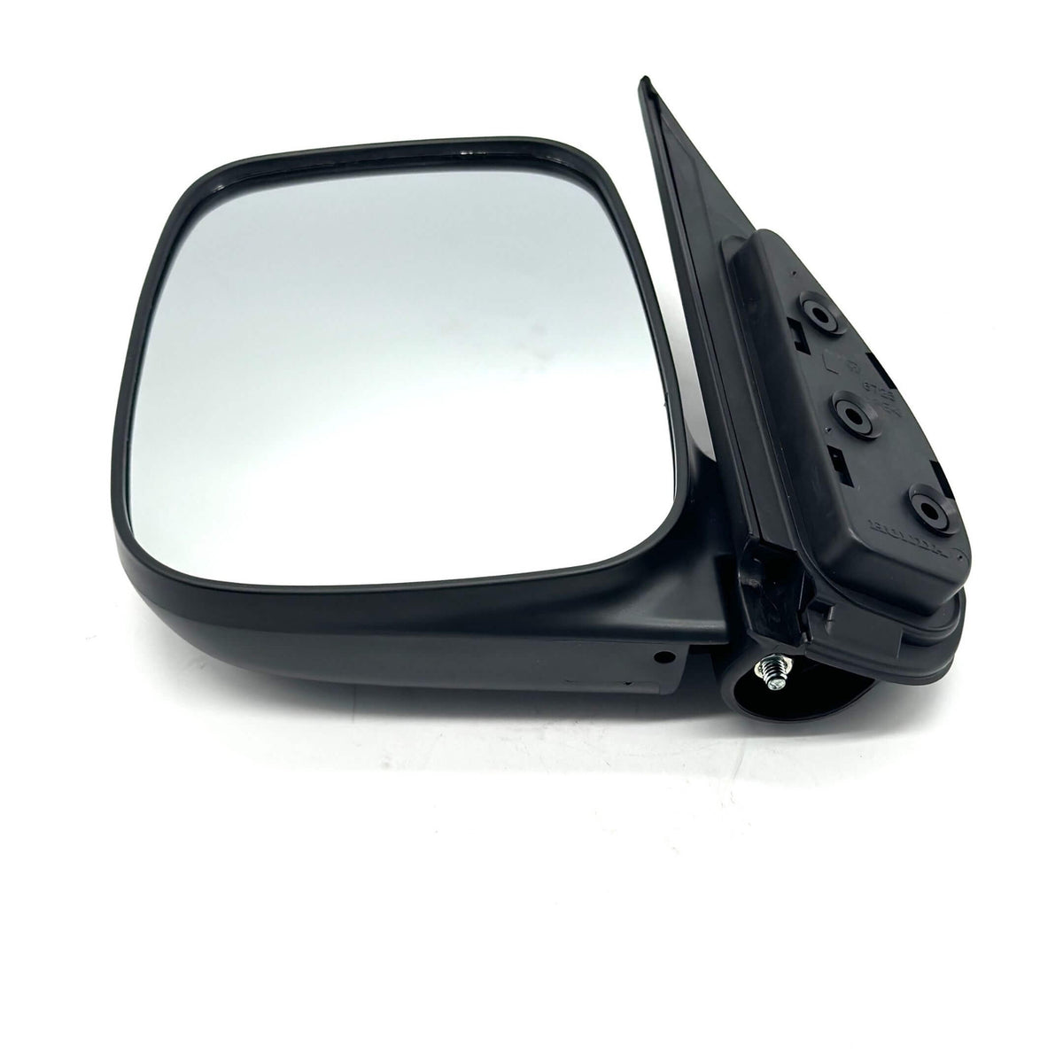 Passenger side black door mirror for Honda Acty Truck HA8, HA9 models, 2009-2022.