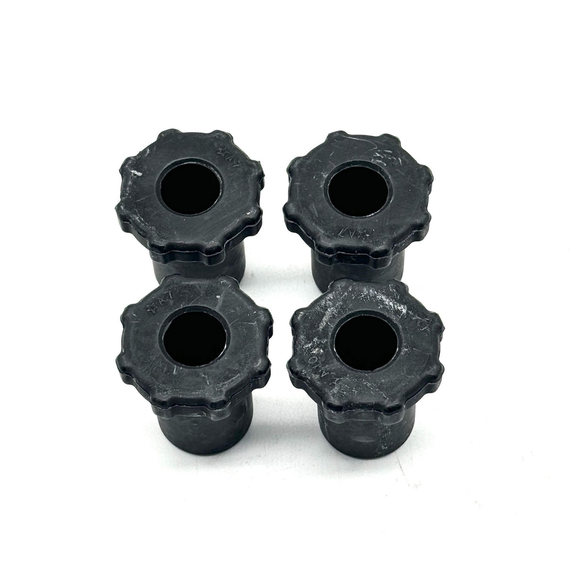Black rear leaf spring set top bushings for Honda Acty Truck HA8, HA9 models, 2009-2022.
