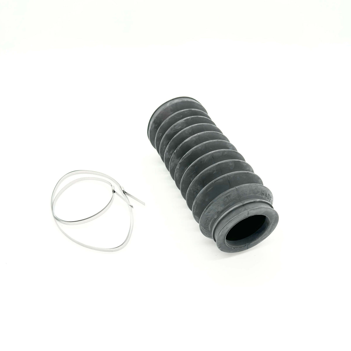 High-quality steering boot set for Honda Acty Van HH3, HH4 models (1990-1999) - front and rear rubber boots with metal clamps and O-rings for complete steering system protection