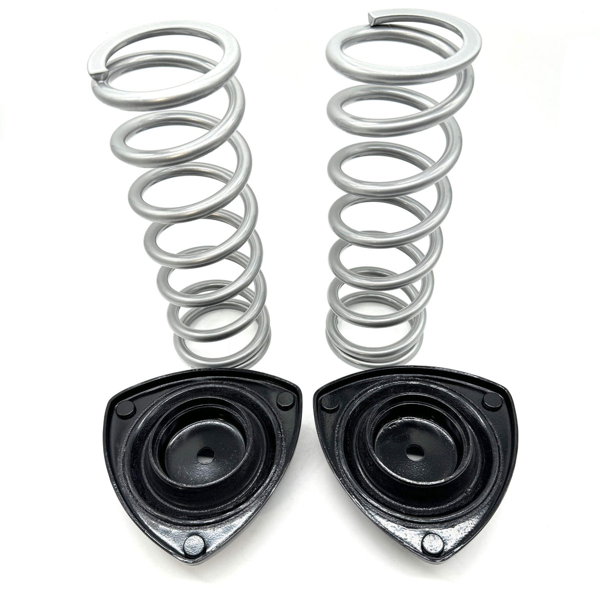 Complete front suspension upgrade kit with coils and strut mounts, specifically designed for Honda Acty Van HH3, HH4."
