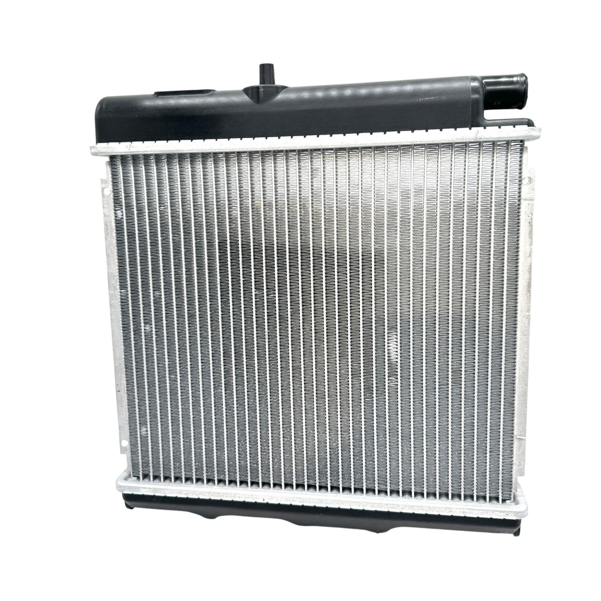Lightly used Honda Acty HH3, HH4 radiator assembly showcasing detailed frontal view, perfect for efficient cooling solutions.