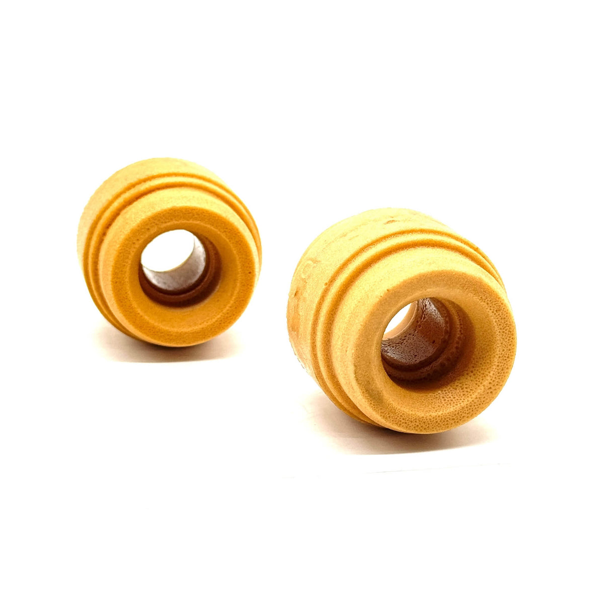 Front Bump Stopper for Honda Acty Van HH3, HH4 Models (1990-1999), featuring a durable beige rubber construction.
