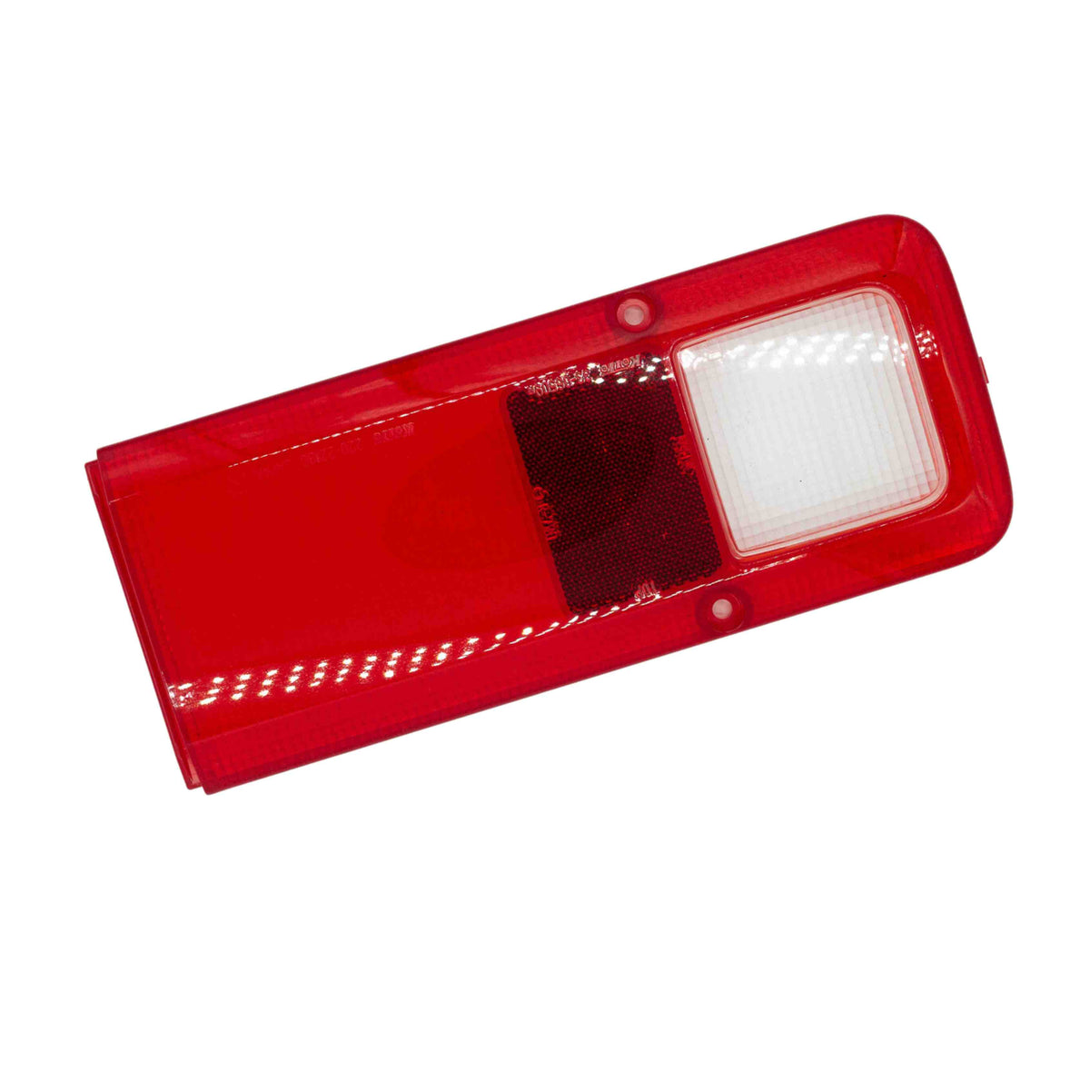 Brake tail light lens for rear right side of Honda Acty Truck HA3, HA4 models (1990-1999) - red and clear lens for enhanced visibility
