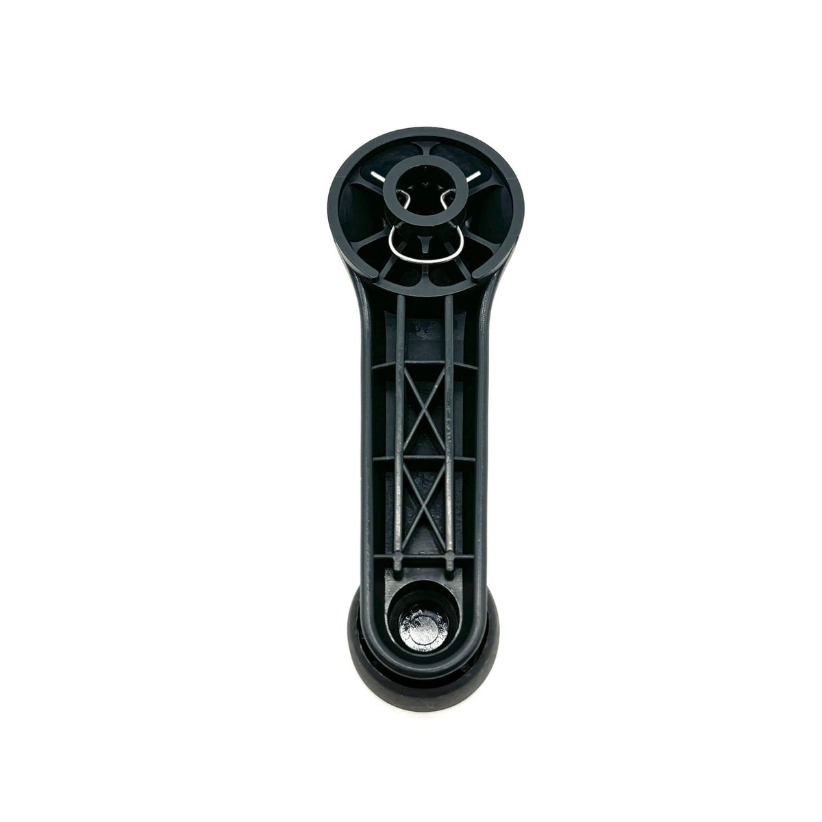 Back view of the Window Crank Handle for Honda Acty Van HH3, HH4 (1990-1999), highlighting the mounting mechanism.