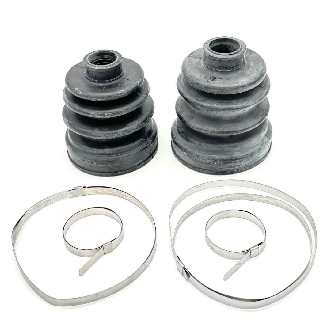 Complete Rear Inner and Outer CV Axle Shaft Boot Set with Clamps for Honda Acty Van HH3, HH4 1990-1999