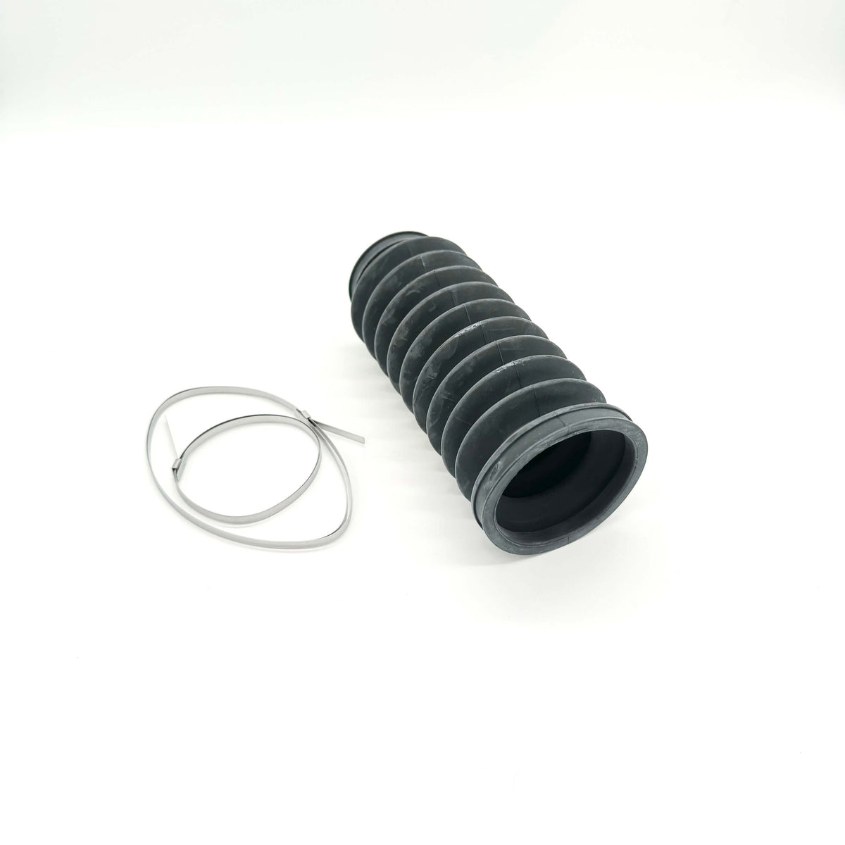 Rear side steering boot with metal clamp for Honda Acty Van HH3, HH4 models (1990-1999) - durable rubber protection for steering components