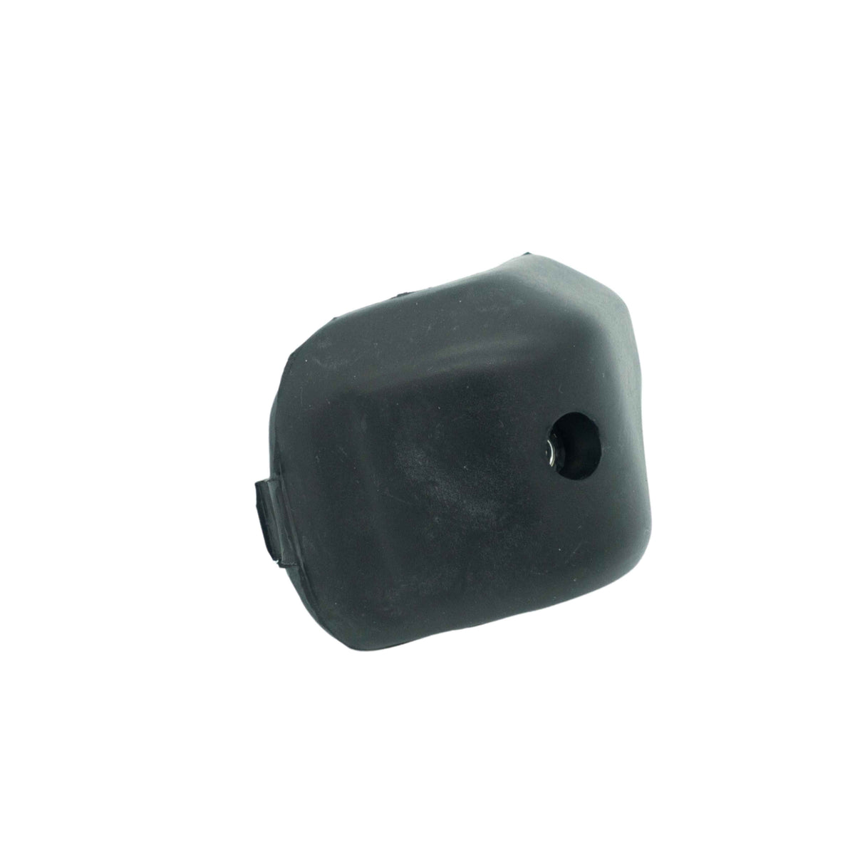 Top view of the right-side rear tailgate bumper cover for Honda Acty Truck HA1 to HA4 series, highlighting the fitting edges and screw holes, indicating the part's placement on the tailgate of models from 1990-1999