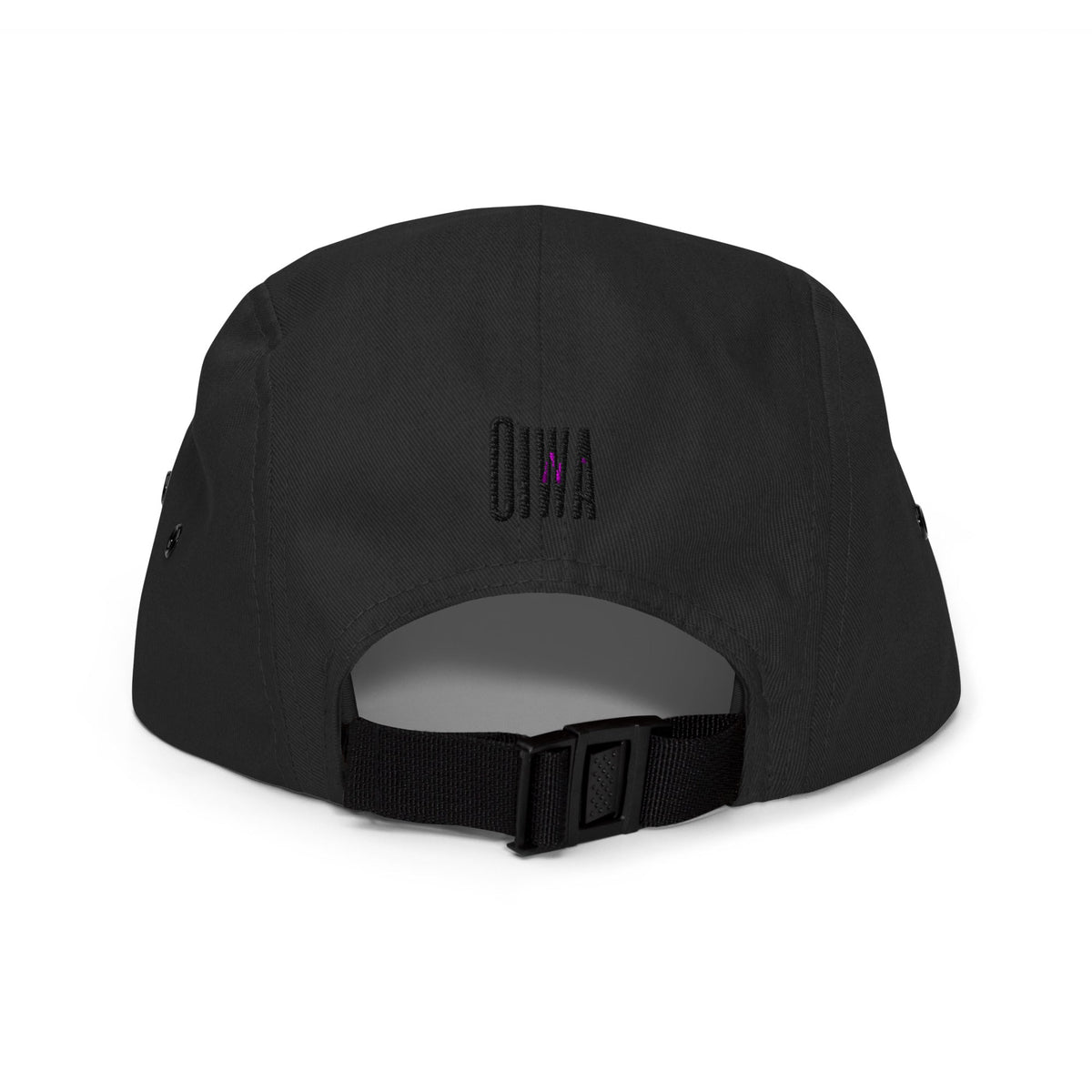Oiwa Acty Street Embroidered Five Panel Cap Black