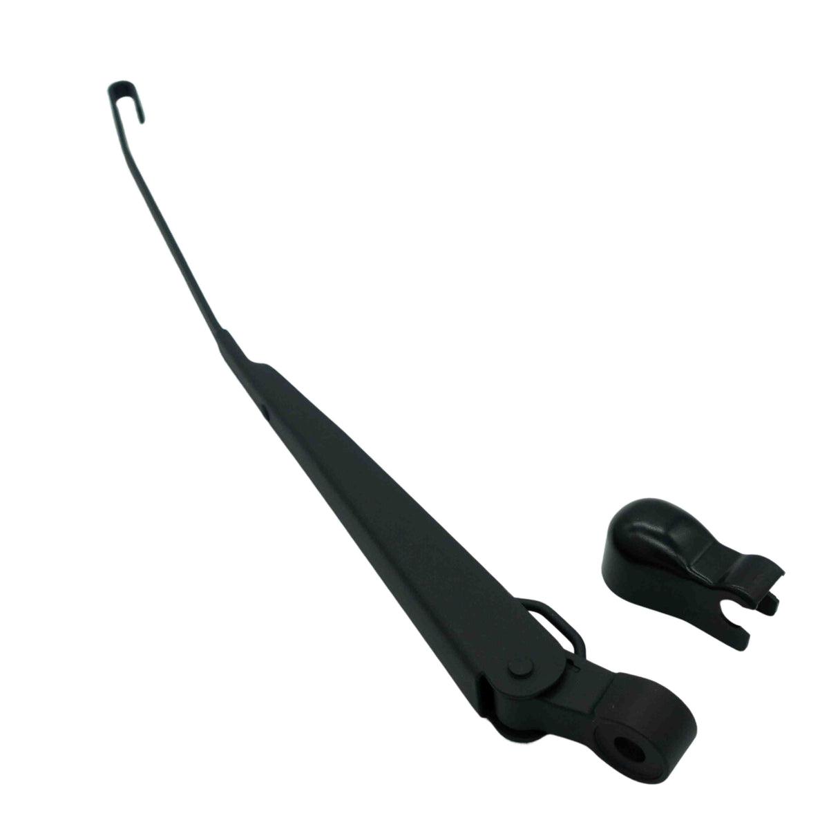 Passenger side wiper arm for Honda Acty Van HH1, HH2, HH3, HH4 models (1990-1999) - durable black replacement part with cap