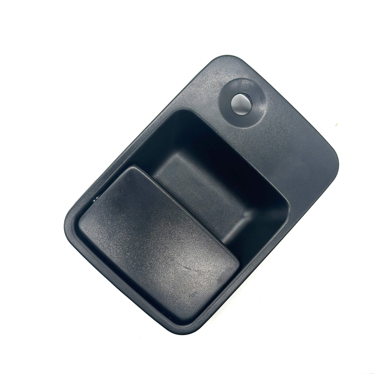 Black exterior left door handle for Honda Acty Truck HA8, HA9 models (2009-2022).