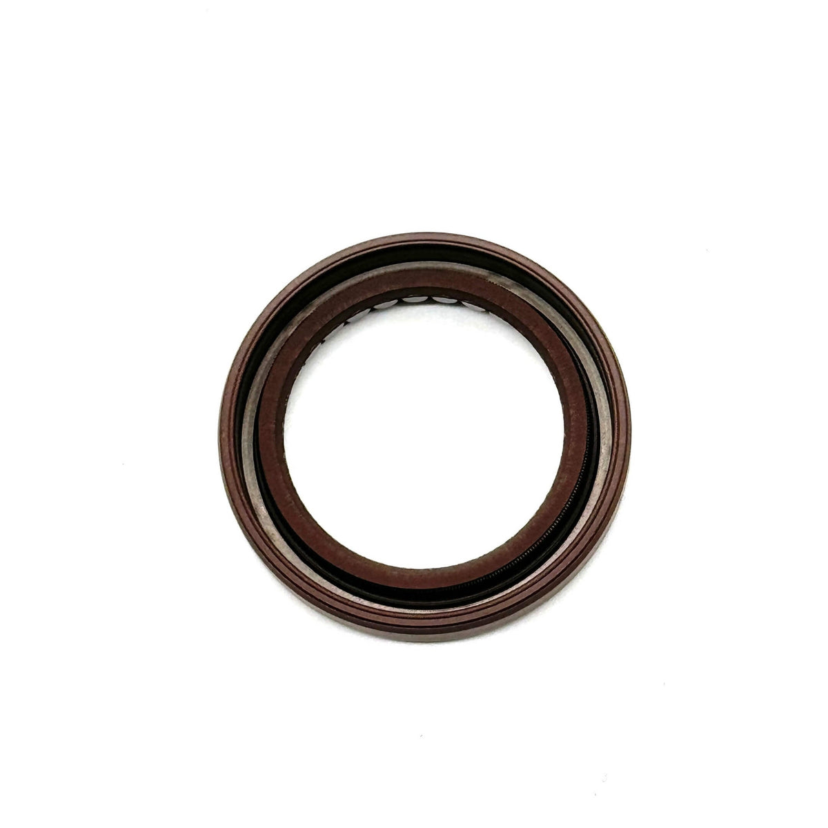 Brown oil seal for Honda Acty Truck HA8, HA9 models (2009-2022), featuring a durable rubber construction.