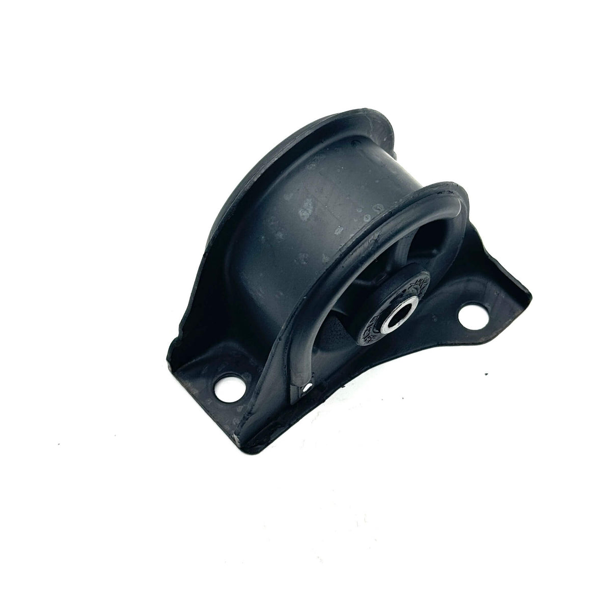 Black rear engine mount for Honda Acty Truck HA8, HA9 models (2009-2022) with manual transmission.