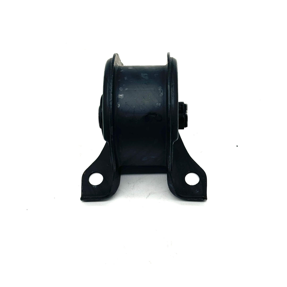 Engine Mount, Rear for Honda Acty Truck HA8, HA9 Models 2009-2022, Manual Transmission, black metal construction.