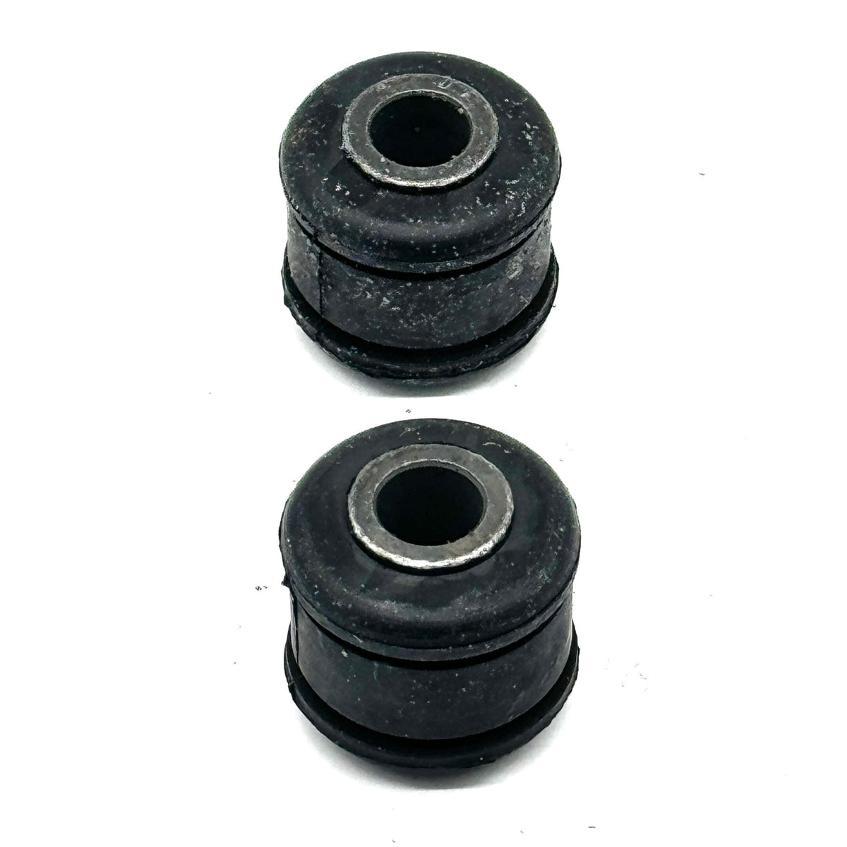 Black rear shock bushing for Honda Acty Truck HA8, HA9 models, 2009-2022, featuring durable rubber construction.