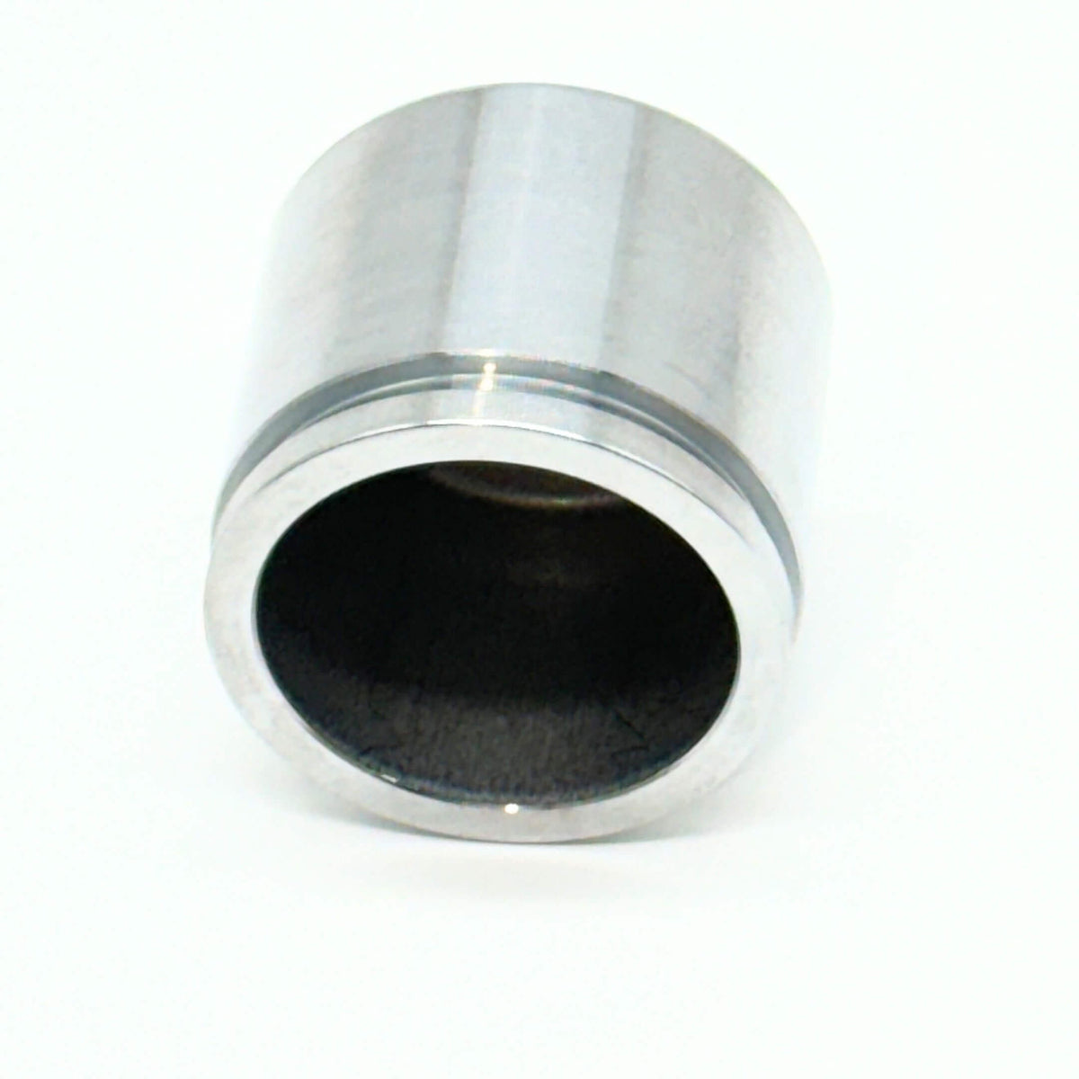 Silver brake caliper piston for front Honda Vamos Van HM1, HM2 models, 1999-2018.
