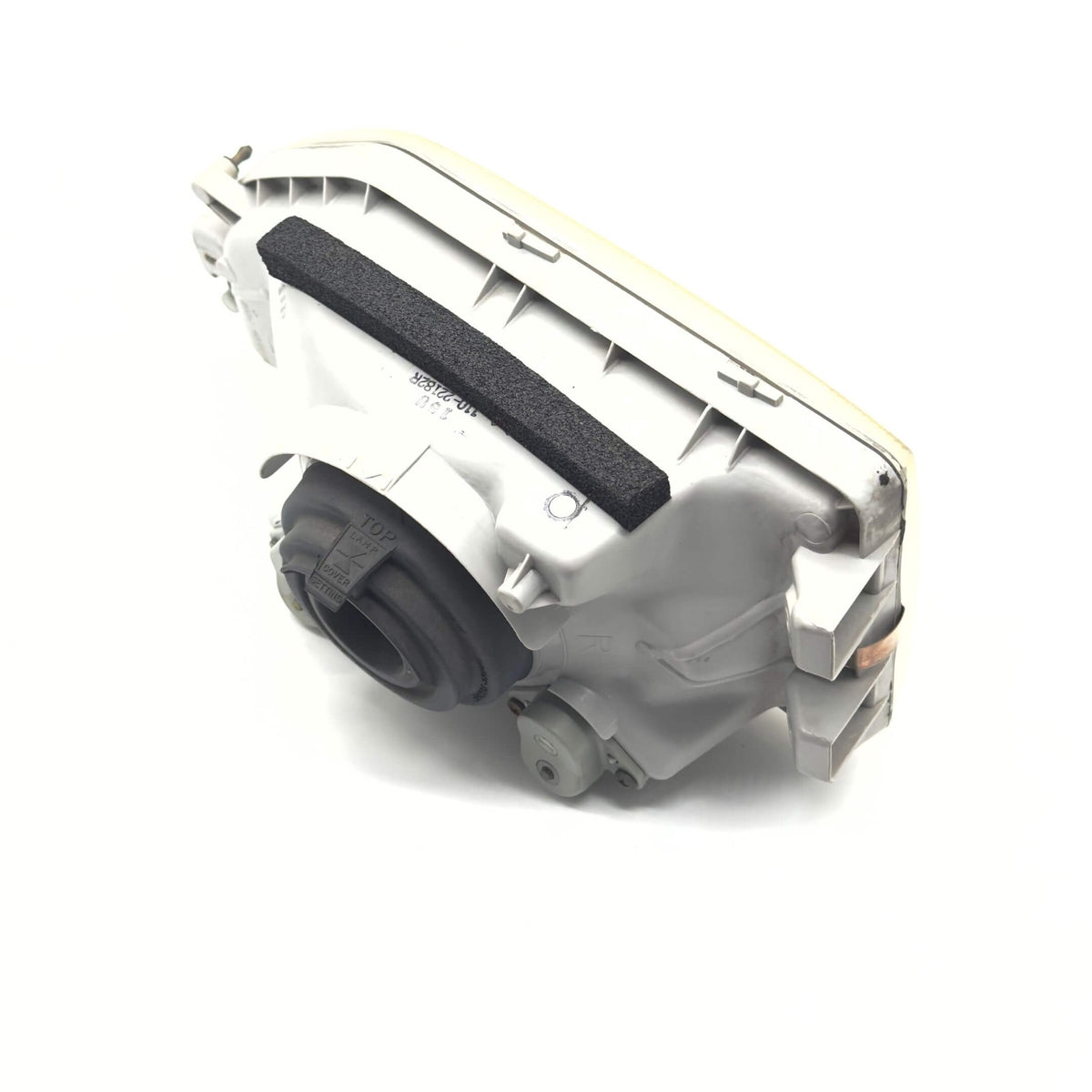 Headlight for Honda Acty Truck HA3, HA4 (1990-1993) featuring a right-side driver design with a durable white housing.