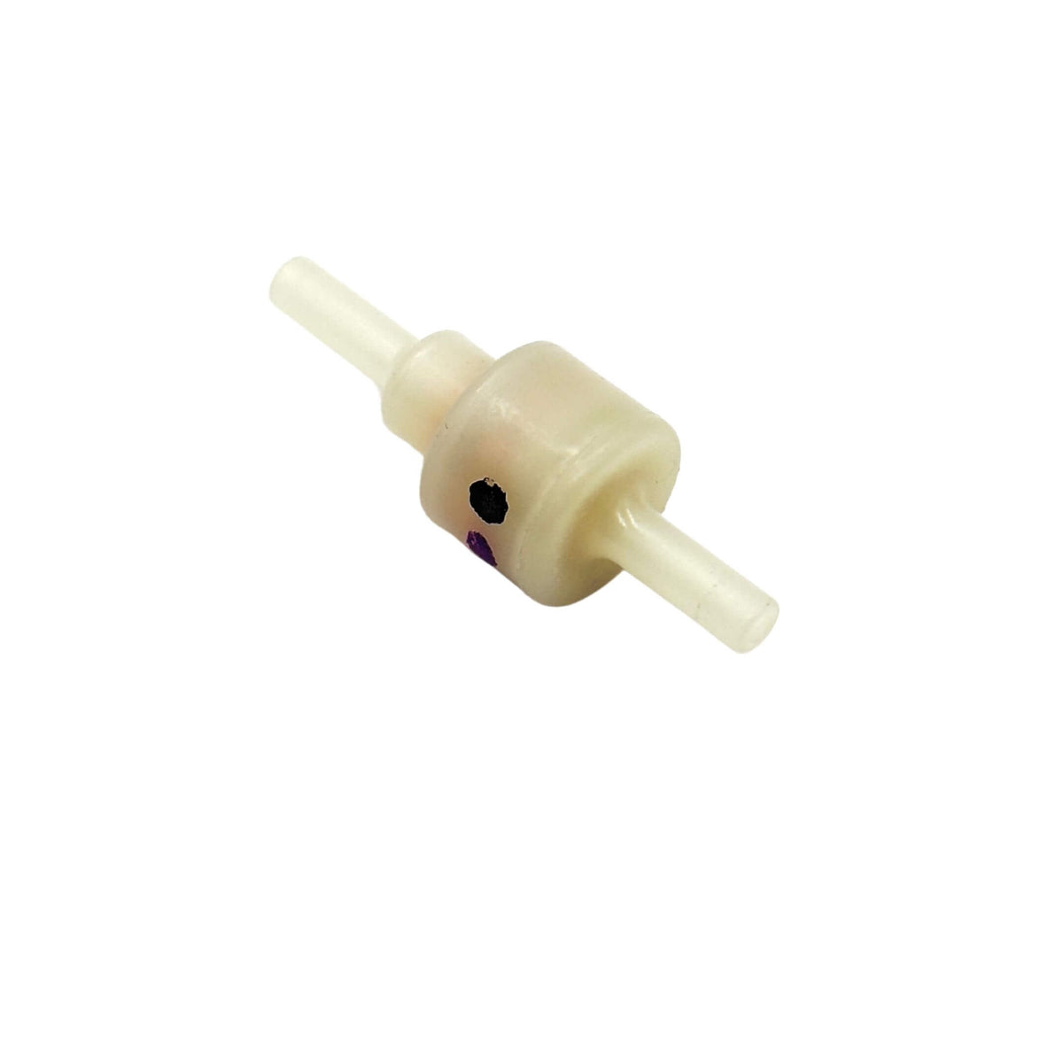 Vacuum Check Valve for Honda Acty Truck Models HA3, HA4 (1990-1999) featuring a compact, cylindrical design with dual hose connections.