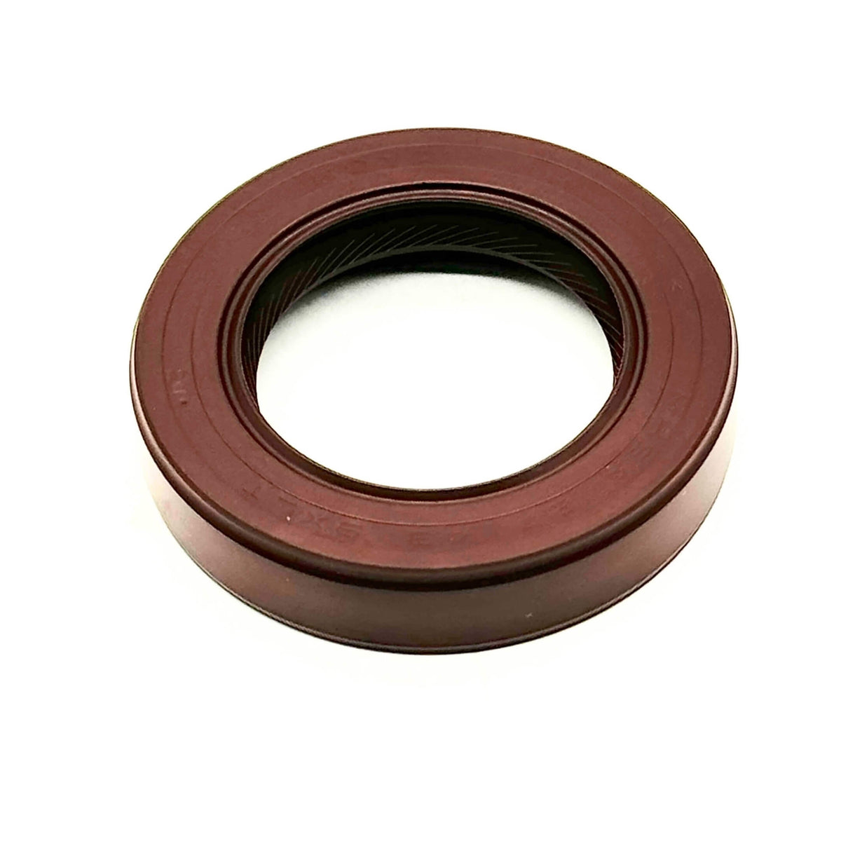 Side angle of Honda Acty camshaft oil seal OEM 91203-PFB-013, compatible with HA3 and HA4 trucks from 1990–1999.