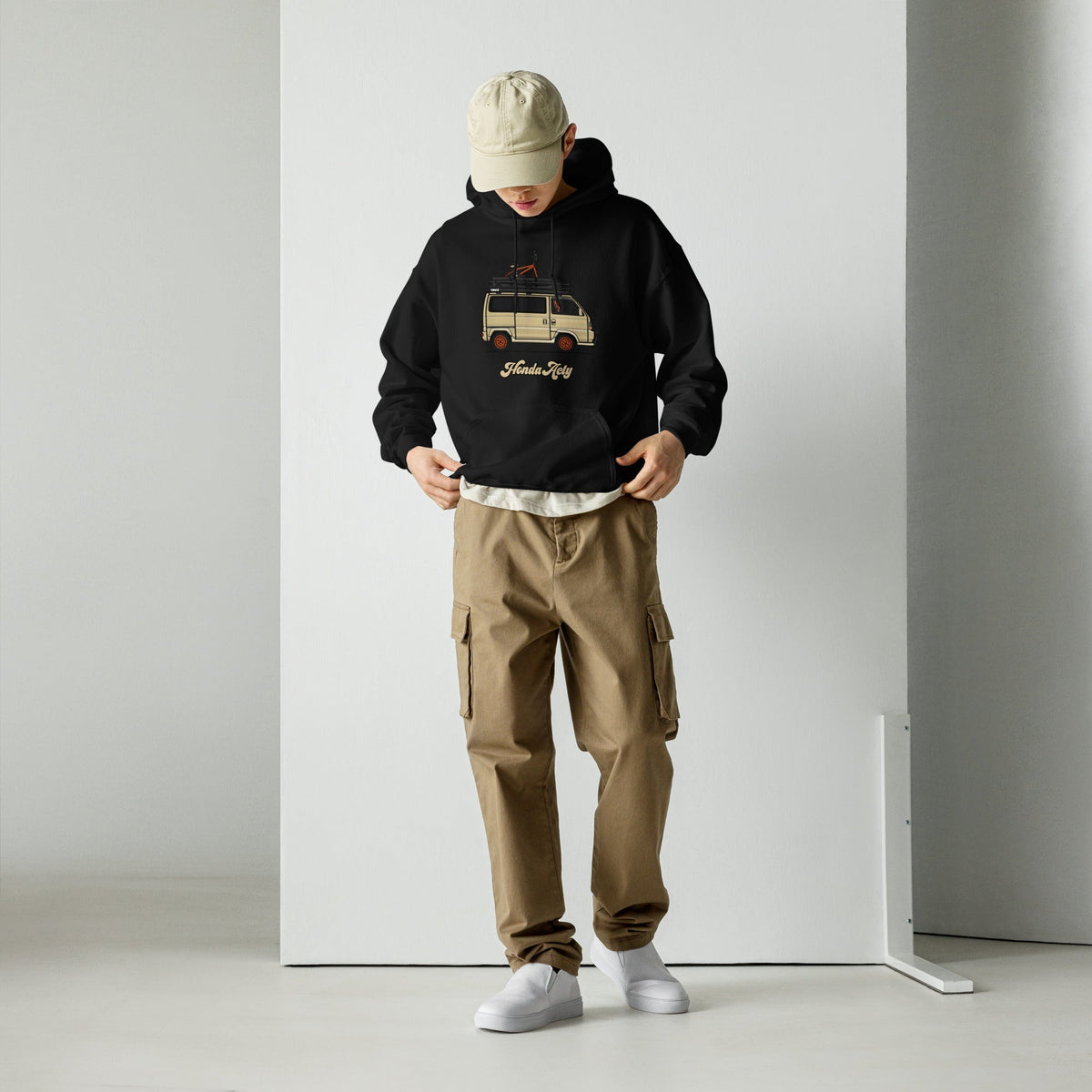 Oiwa Tjin Edition Honda Street Hoodie Black